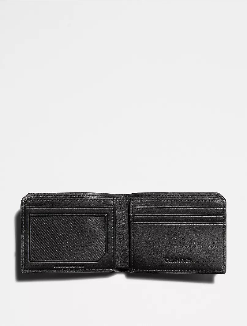 Calvin Klein Pebble Leather Slim Bifold Wallet