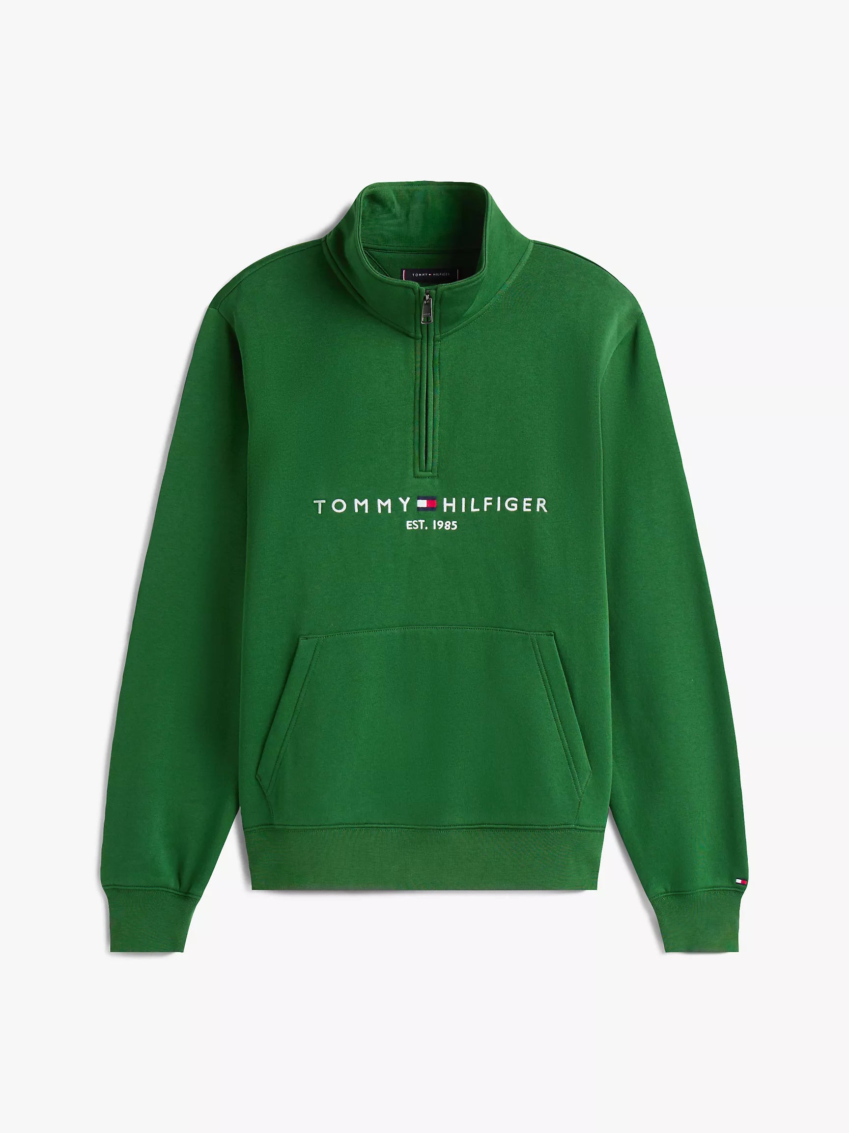 Tommy Hilfiger Embroidered Logo Quarter-Zip