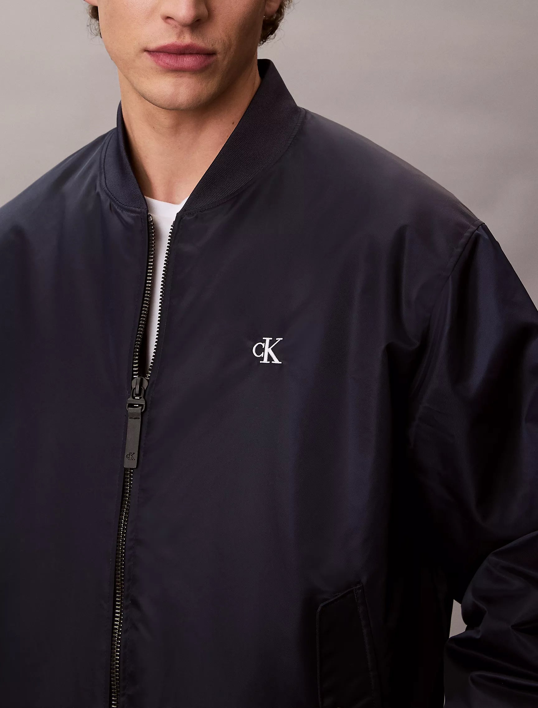 Calvin Klein Nylon Bomber Jacket