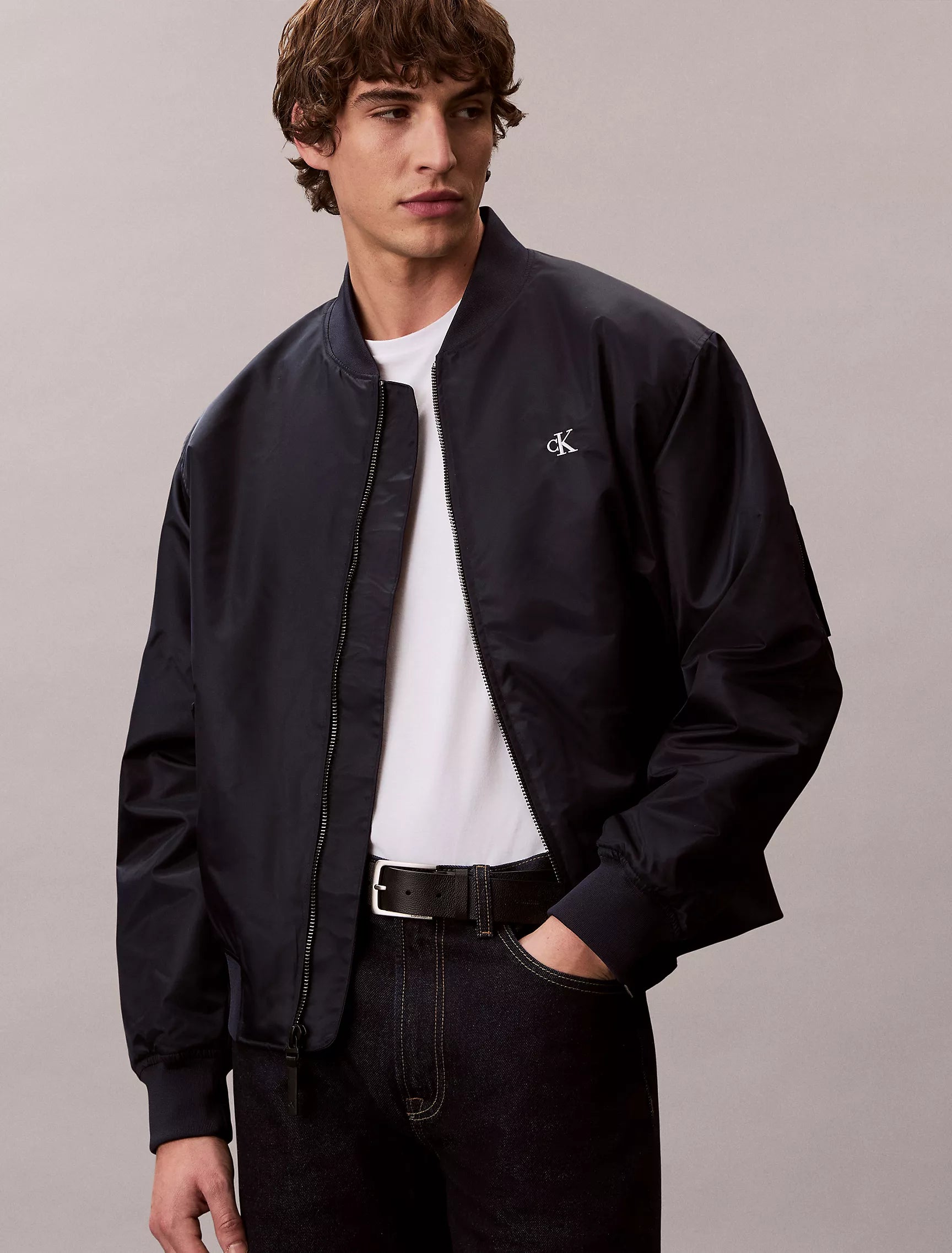 Calvin Klein Nylon Bomber Jacket