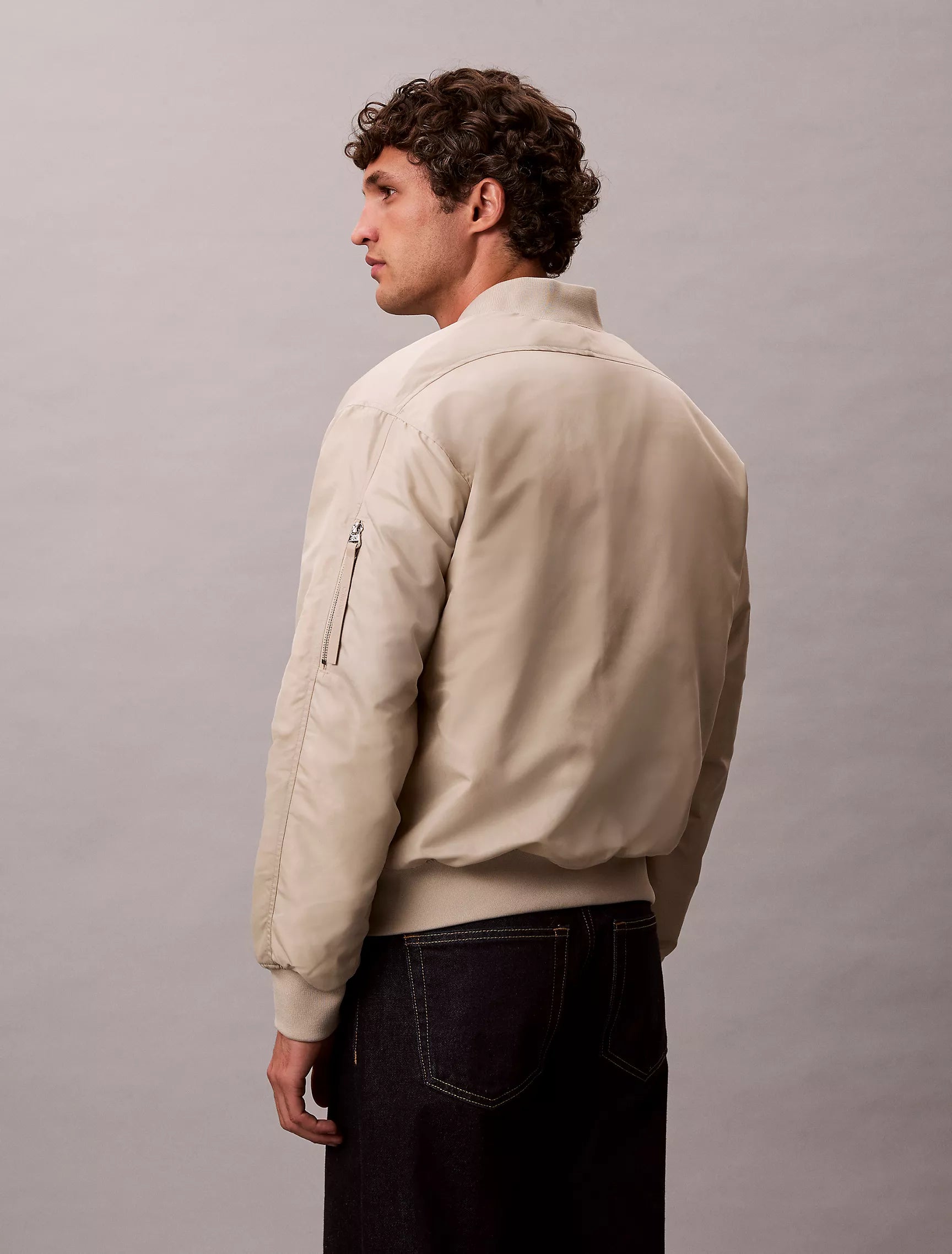 Calvin Klein Nylon Bomber Jacket