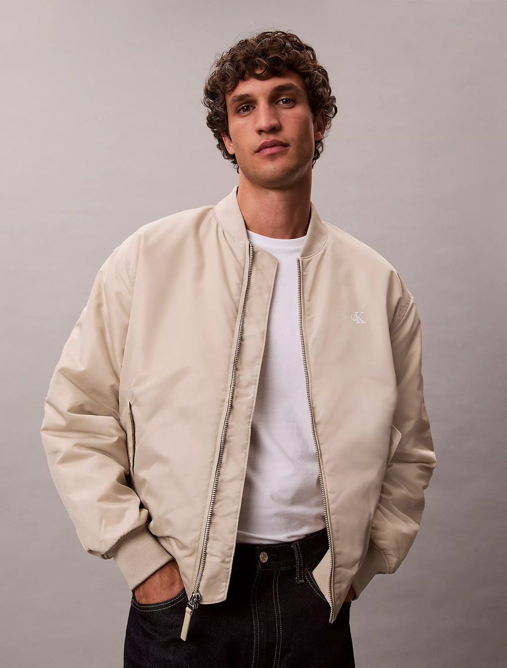 Calvin Klein Nylon Bomber Jacket