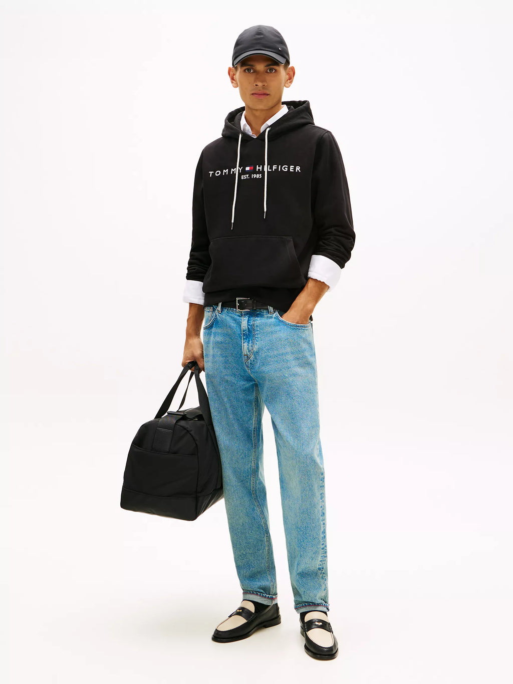 Tommy Hilfiger Embroidered Logo Hoodie