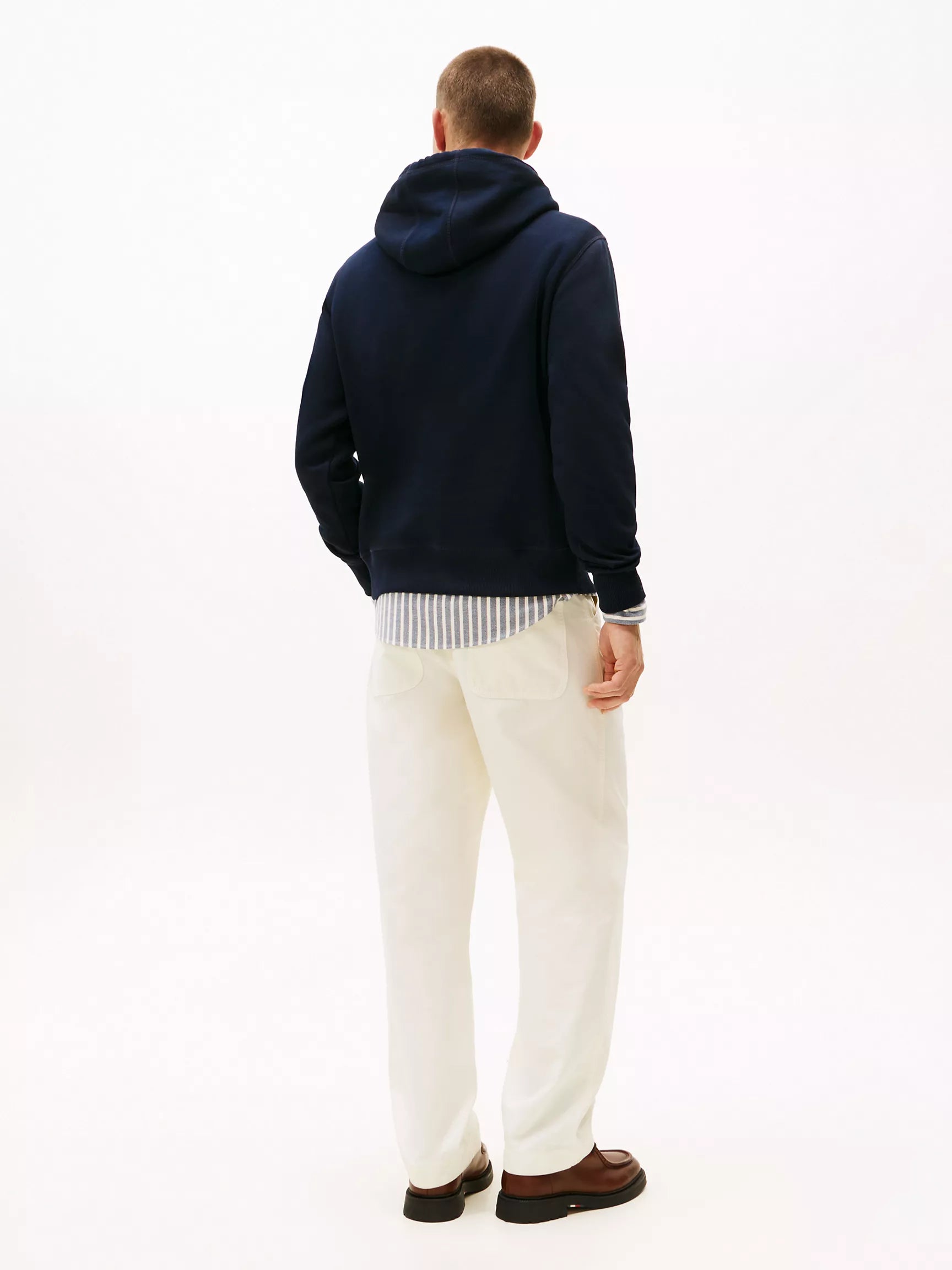 Tommy Hilfiger Embroidered Logo Hoodie