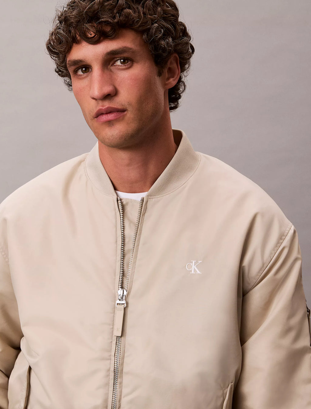 Calvin Klein Nylon Bomber Jacket