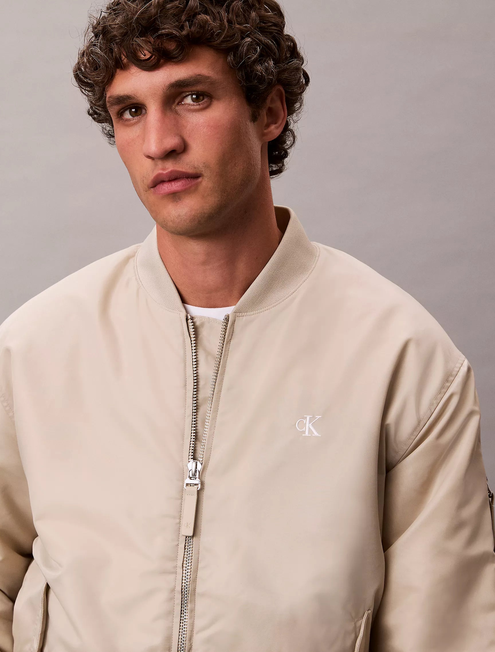 Calvin Klein Nylon Bomber Jacket