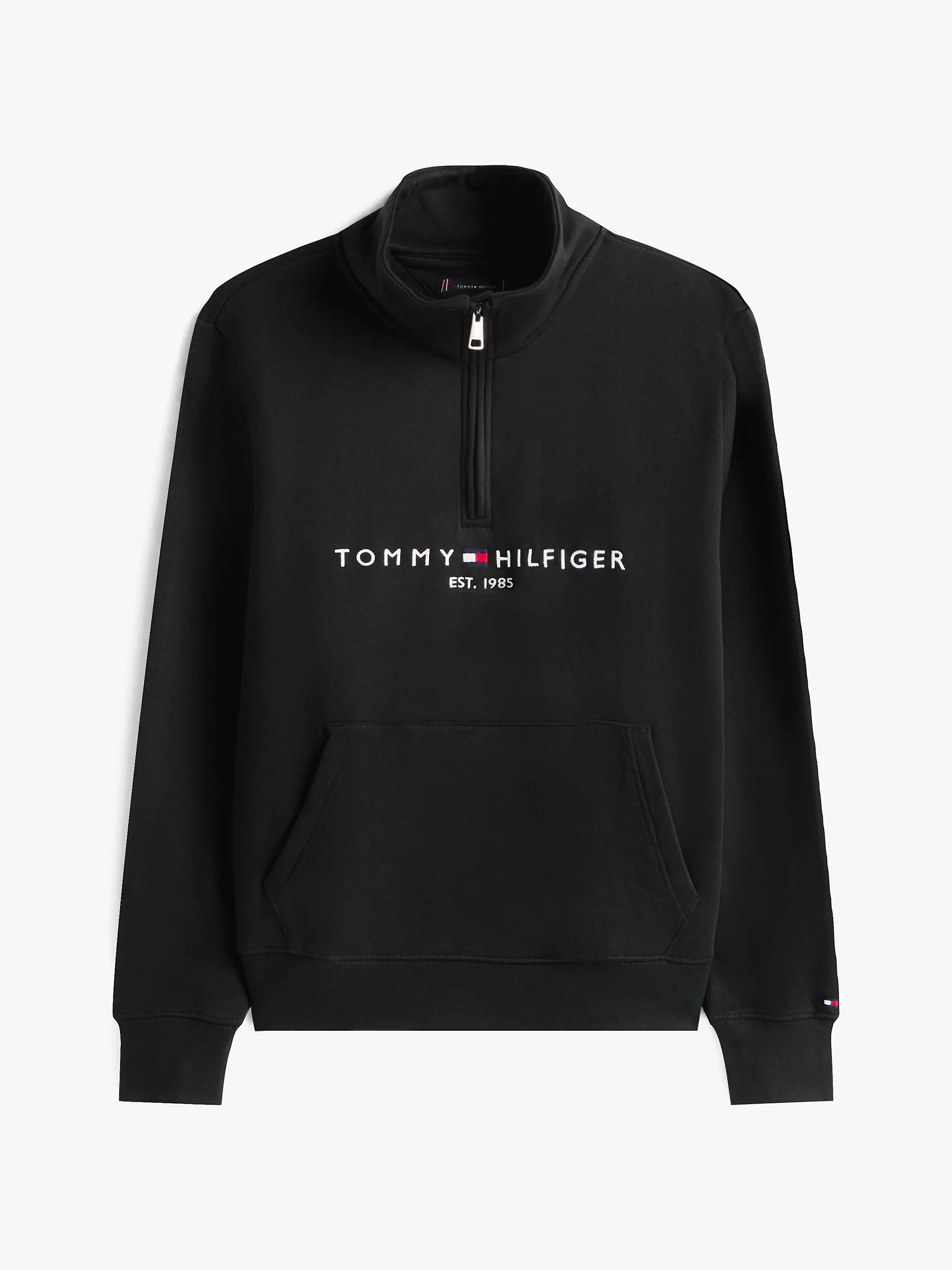 Tommy Hilfiger Embroidered Logo Quarter-Zip