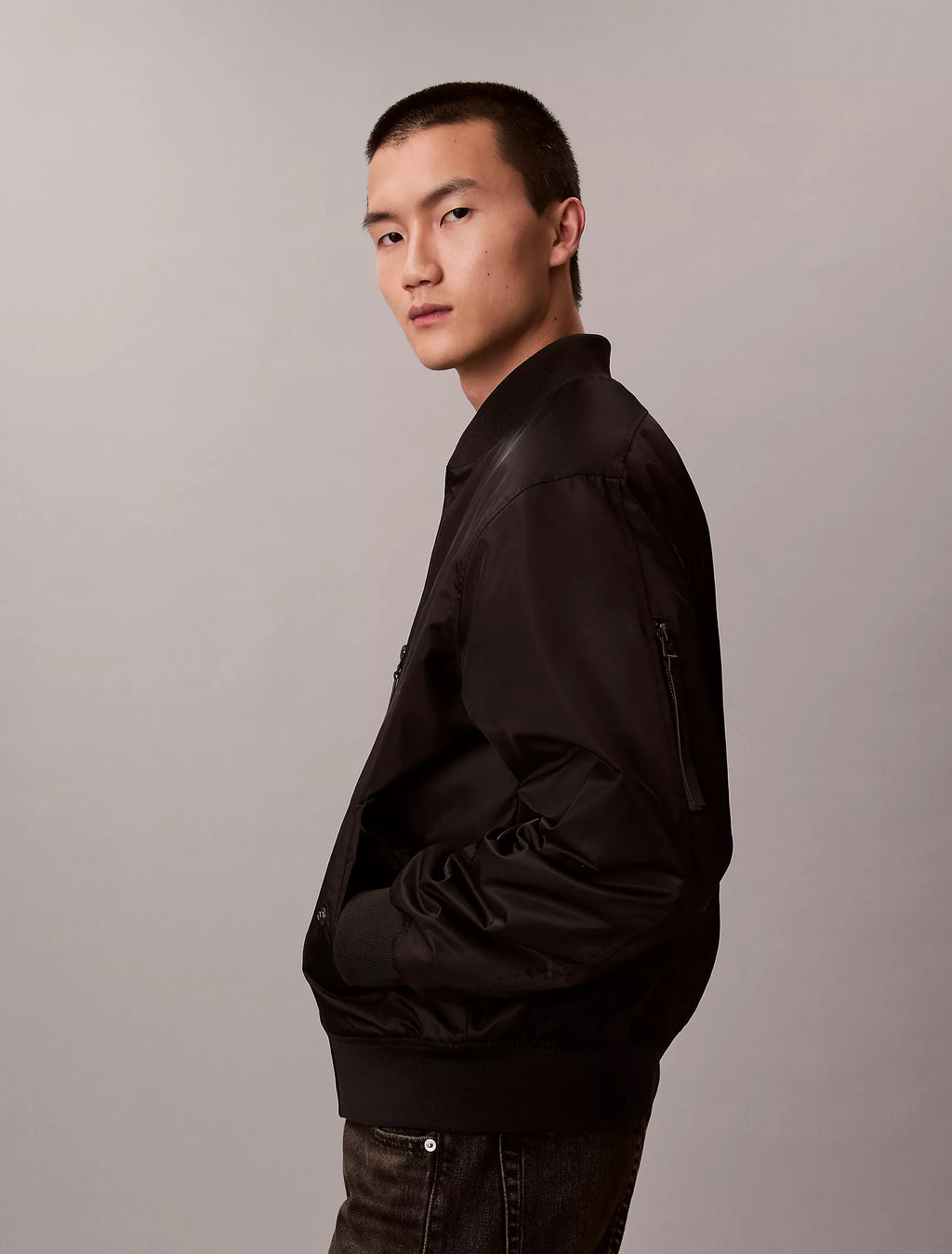 Calvin Klein Nylon Bomber Jacket