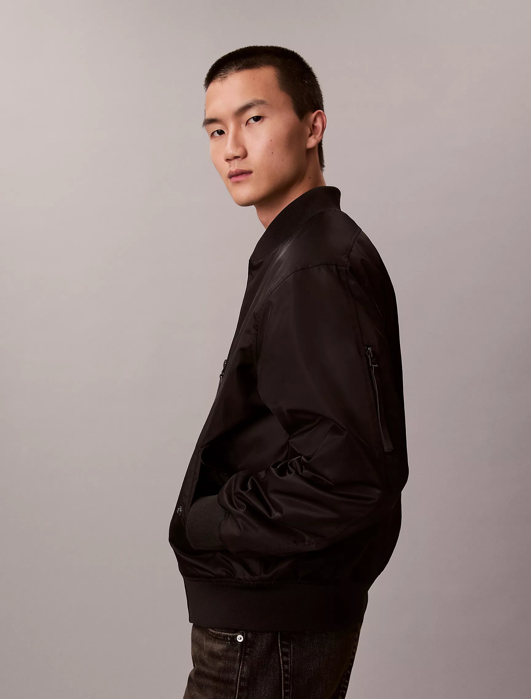 Calvin Klein Nylon Bomber Jacket